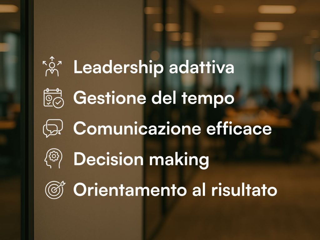 competenze manageriali elenco